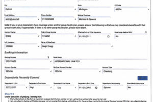 STRIKE REGISTRATION EXAMPLE